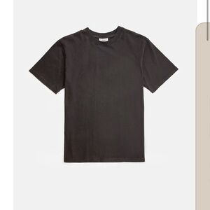 Rhythm washed black t shirt